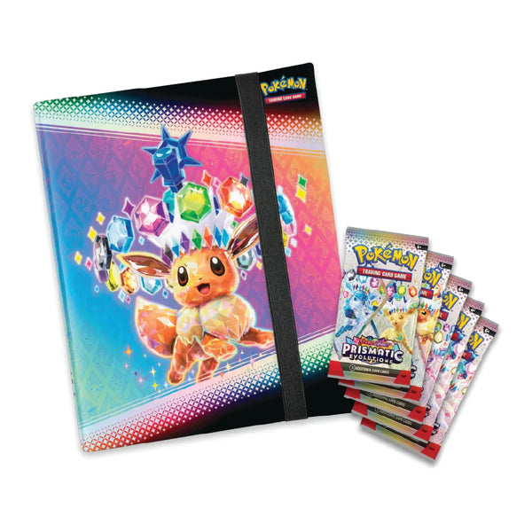 Pokémon Scarlatto E Violetto - Evoluzioni Prismatiche: Collezione Con Poster, Espansione GCC. Carte Pokémon-ex Teracristal Astrale, Sigillato, Per Giocatori E Collezionisti