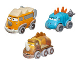 Disney Cars on the Road Mini Racers - Clankylosaurus / Westfalanapus / Quadratorquosaur