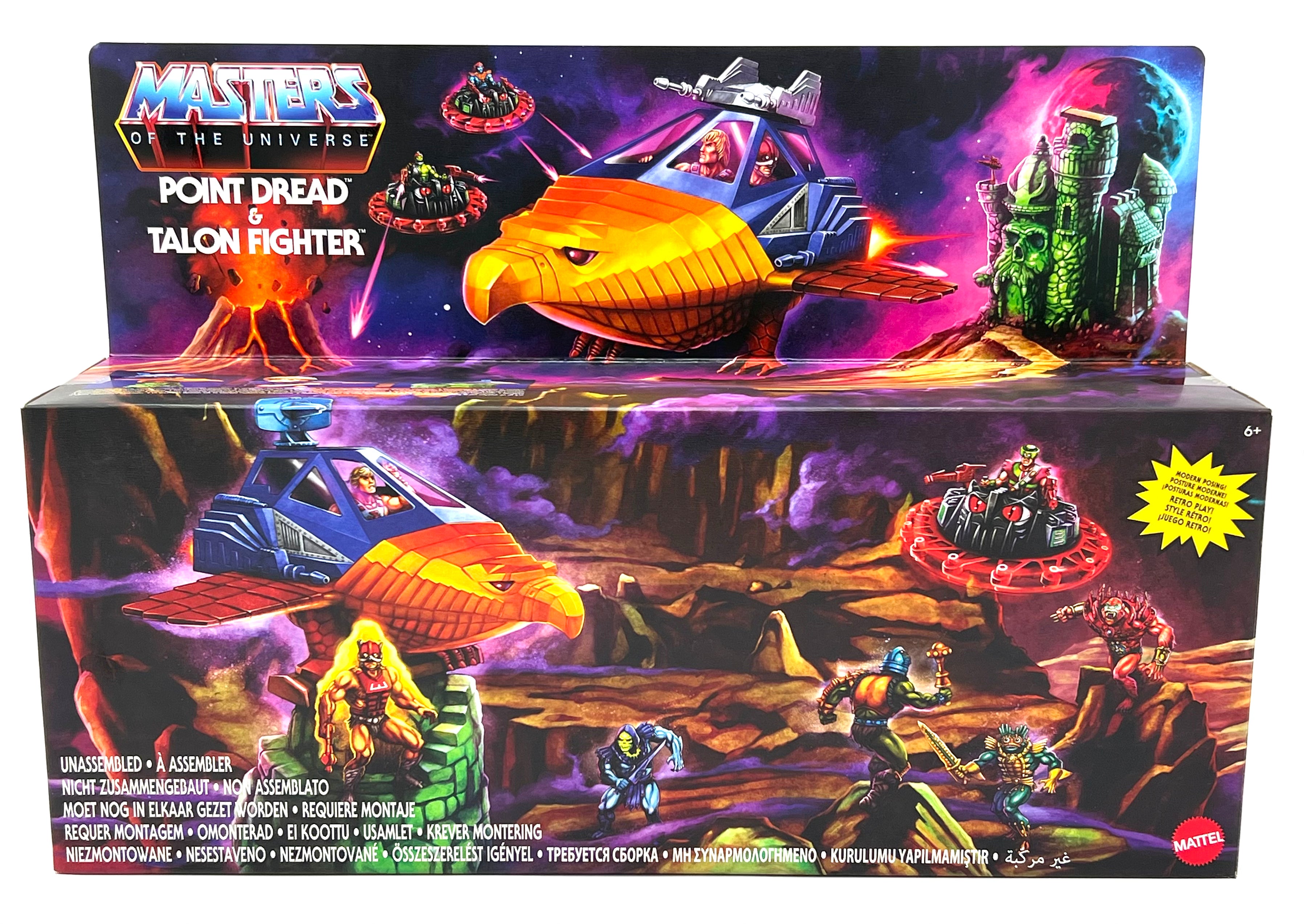 Masters of the Universe Origins - Talon Fighter with Point Dread