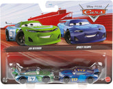 Disney Cars - Jim Reverick #67 Carbon Cyber & Spikey Fillups #117 Lil Torquey