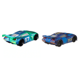 Disney Cars - Jim Reverick #67 Carbon Cyber & Spikey Fillups #117 Lil Torquey