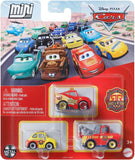 Disney Cars Mini Racers Race & Rescue - Lightning McQueen / Luigi / Mater