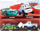 Disney Cars - M Fast Fong #73 Rev N Go & Kris Revstopski (White Flag)