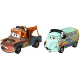 Disney Cars - Race Team Mater with Headset & Race Team Fillmore with Headset