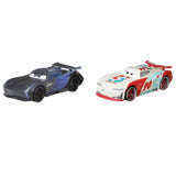Disney Cars - Jackson Storm #20 IGNTR & Paul Conrev #90 Bumper Save