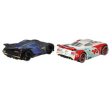 Disney Cars - Jackson Storm #20 IGNTR & Paul Conrev #90 Bumper Save