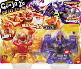 Goo Jit Zu Galaxy Attack - Versus Pack - Sun Fire Blazagon vs Dark Matter Terrack