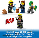 LEGO CITY 60319 Soccorso antincendio e inseguimento della polizia