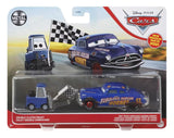 Disney Cars - Double Clutch Daley & Dirt Track Fabulous Hudson Hornet