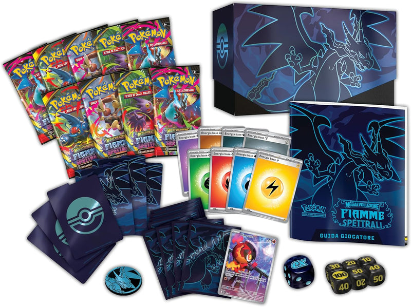 Pokémon Megaevoluzione Set Allenatore Fuoriclasse Fiamme Spettrali (IT)