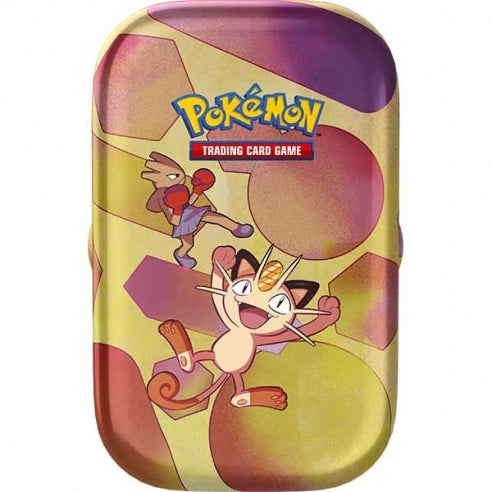 Pokémon Scarlatto & Violetto 151 Mini Tin Meowth & Hitmonchan (IT)