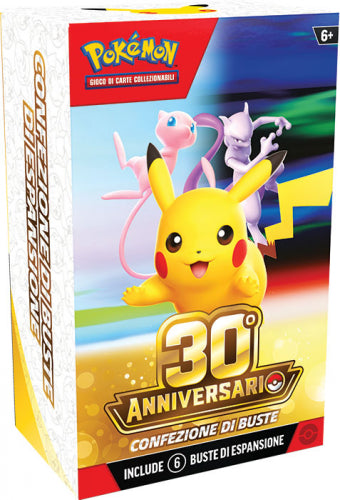 Pokémon 30° Anniversario Bundle 6 Buste (IT)