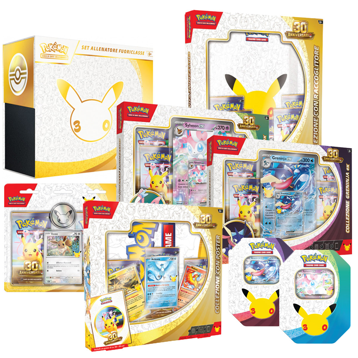 Pokémon 30° Anniversario Mega Bundle Collezionista (IT)