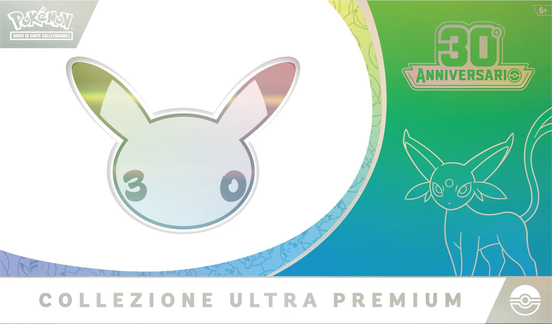 Pokémon 30° Anniversario Collezione Ultra Premium Espeon (IT)