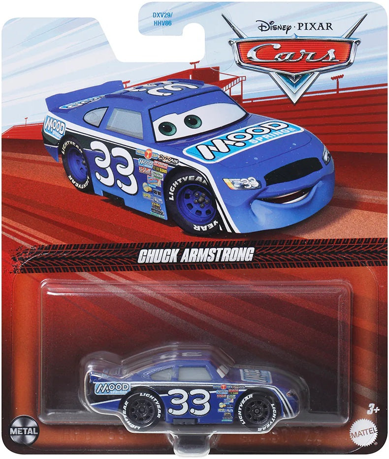 Disney Cars - Chuck Armstrong #33 Mood Spring