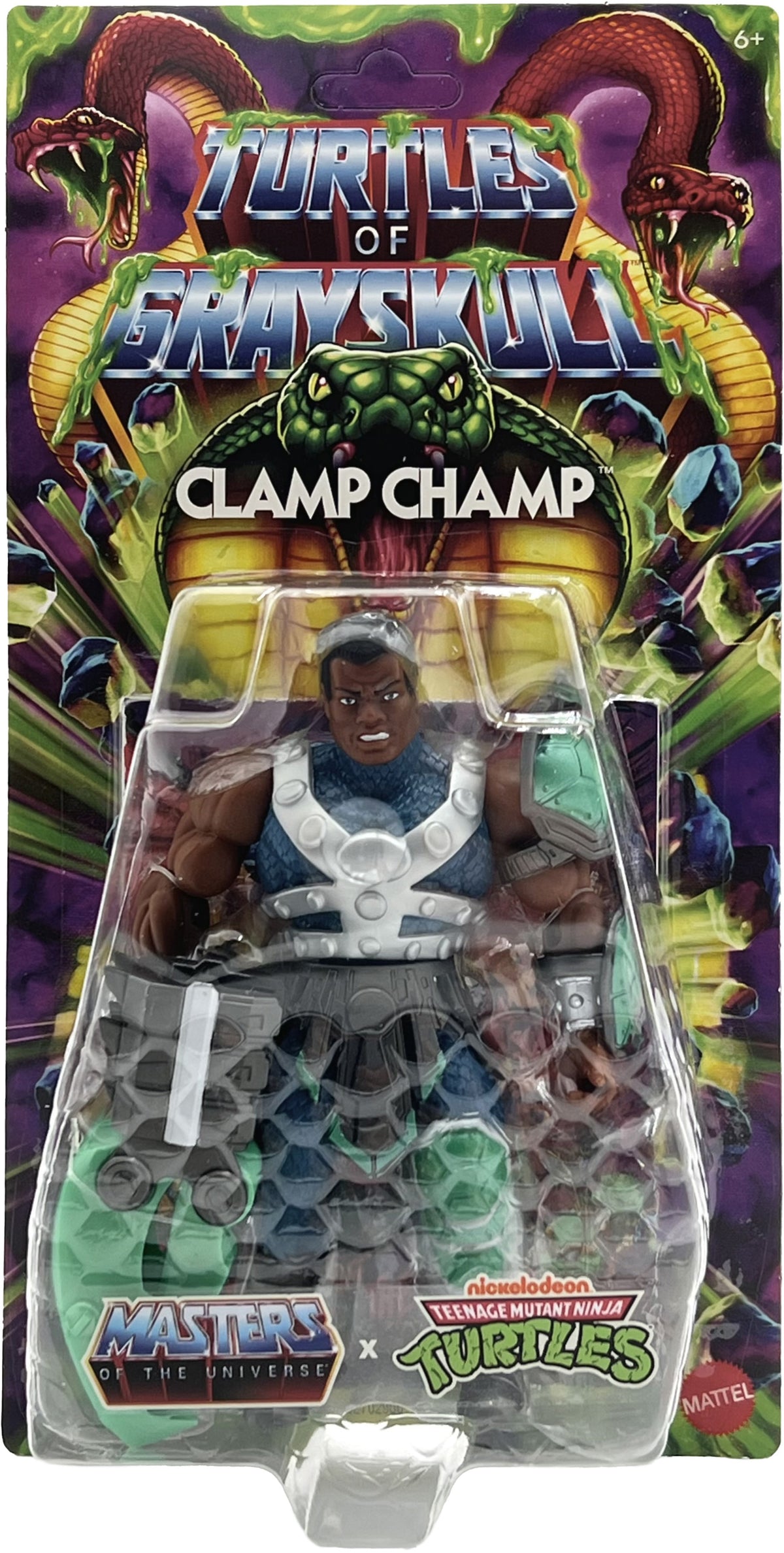 MOTU x TMNT Turtles of Grayskull - Clamp Champ