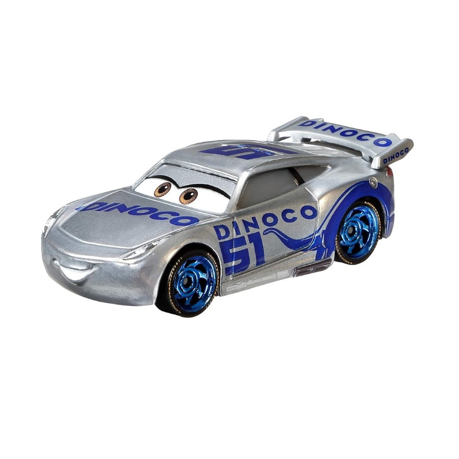 Disney Cars - Silver Dinoco Cruz Ramirez #51 Dinoco (Versione Argentata)