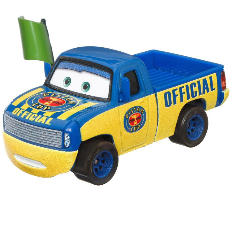 Disney Cars - Dexter Hoover with Green Flag (Bandiera Verde)
