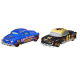 Disney Cars - Dirt Track Fabulous Hudson Hornet & Clovis Rider