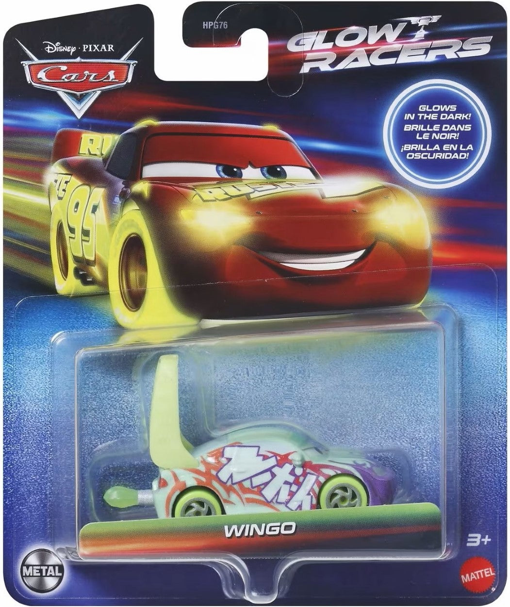 Disney Cars Glow Racers - Wingo