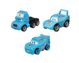 Disney Cars Mini Racers - Gray / The King / Dinoco Lightning McQueen