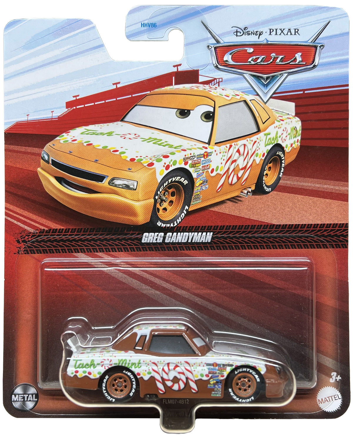 Disney Cars - Greg Candyman #101 Tach-o-Mint