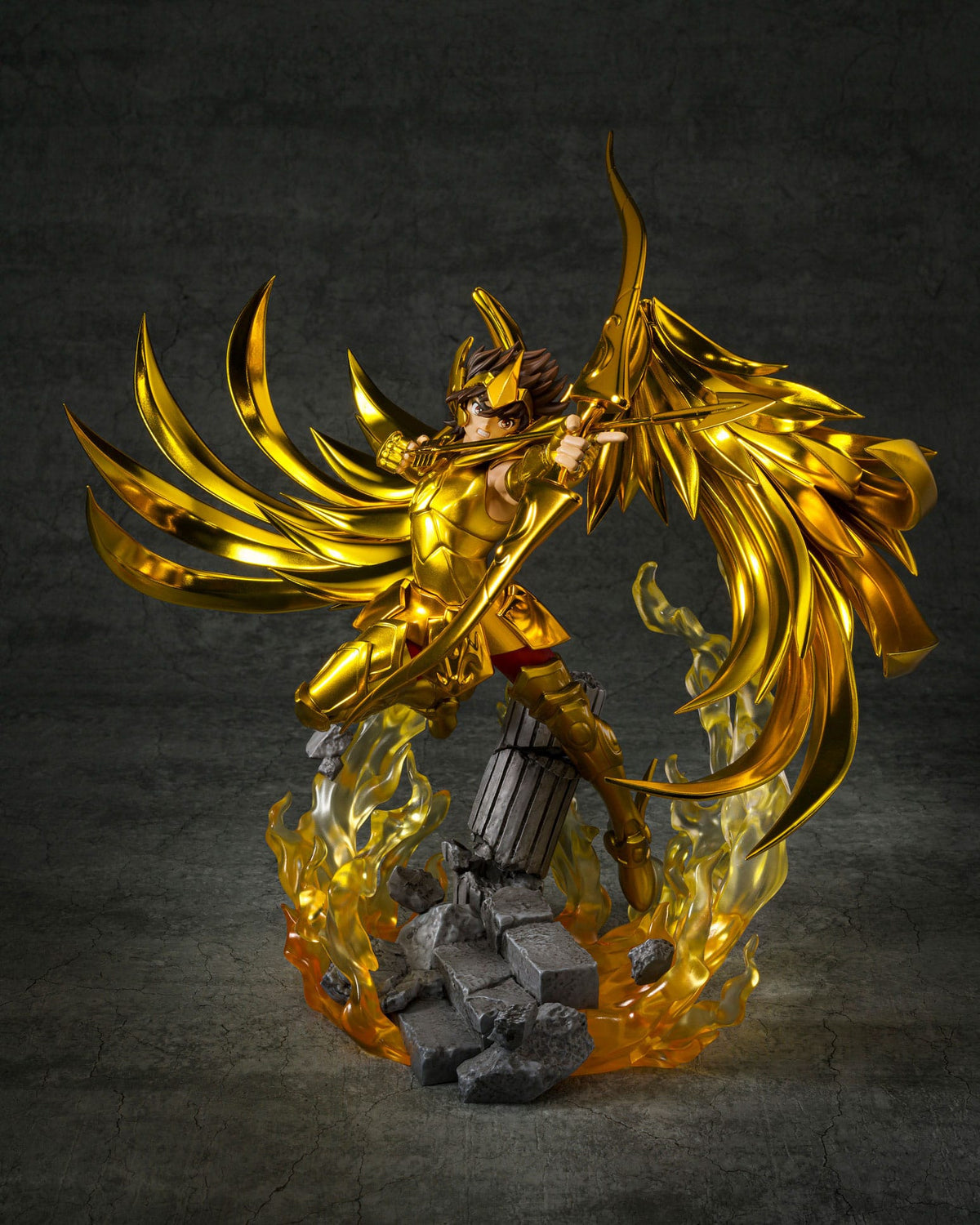 Bandai Figuarts ZERO Saint Seiya Metallic Touch Statue Sagittarius Seiya