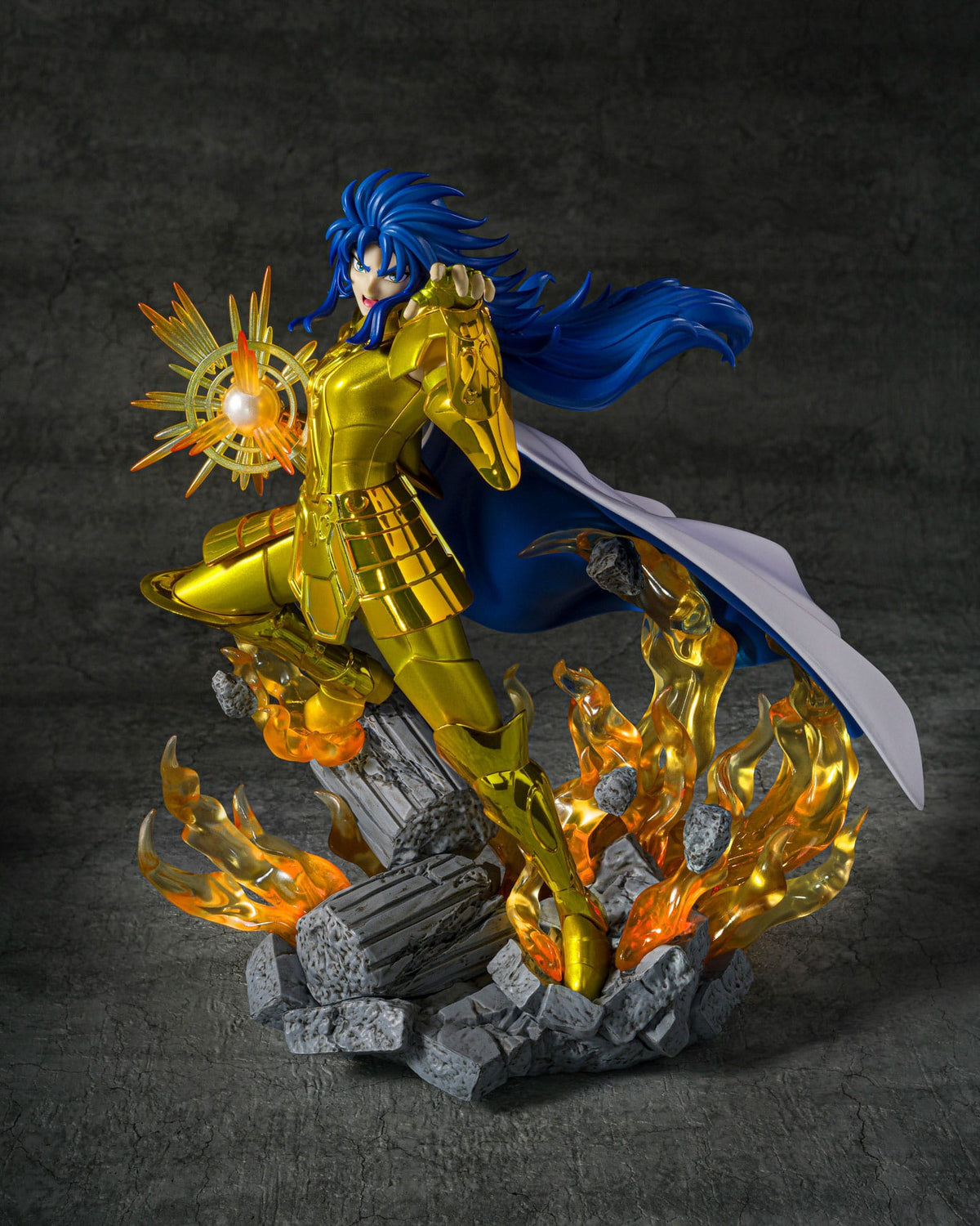 Bandai Figuarts ZERO Saint Seiya Metallic Touch Statue Gemini Saga