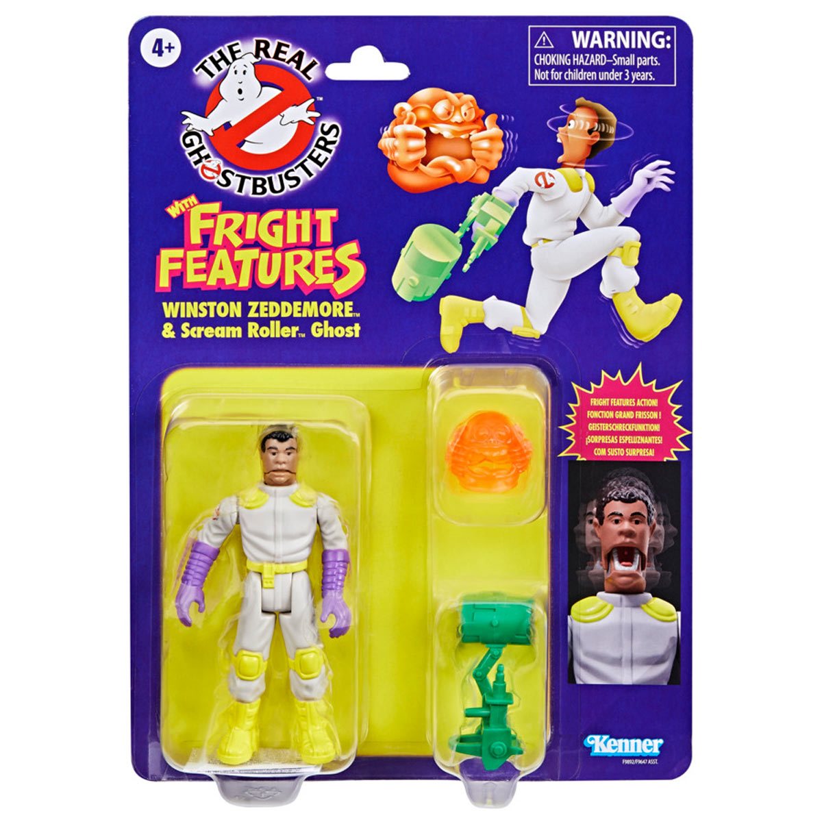 The Real Ghostbusters Fright Features - Winston Zeddemore & Scream Roller Ghost