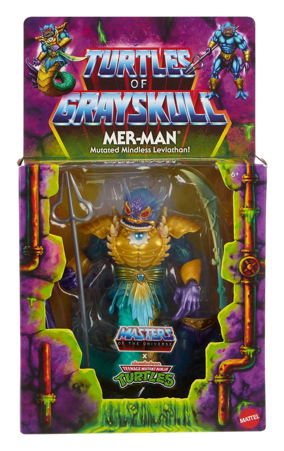 MOTU x TMNT Turtles of Grayskull Deluxe - Mer-Man