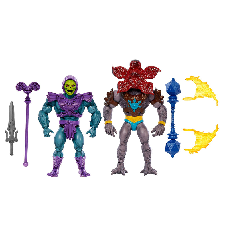 Masters of the Universe x Stranger Things - Skeletor & Demogorgon (2-Pack)