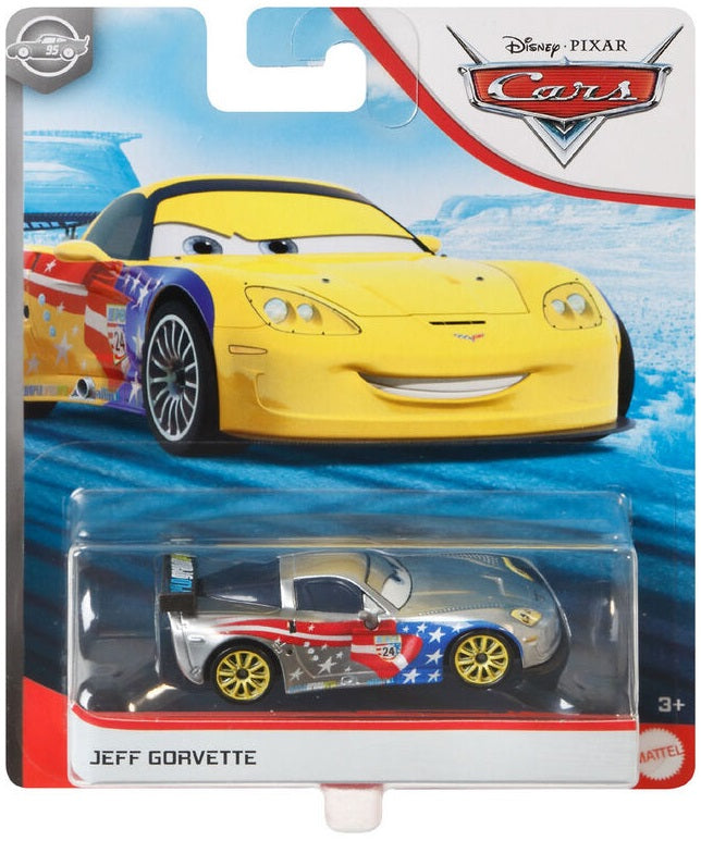 Disney Cars - Silver Jeff Gorvette (Versione Argentata)