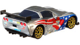 Disney Cars - Silver Jeff Gorvette (Versione Argentata)