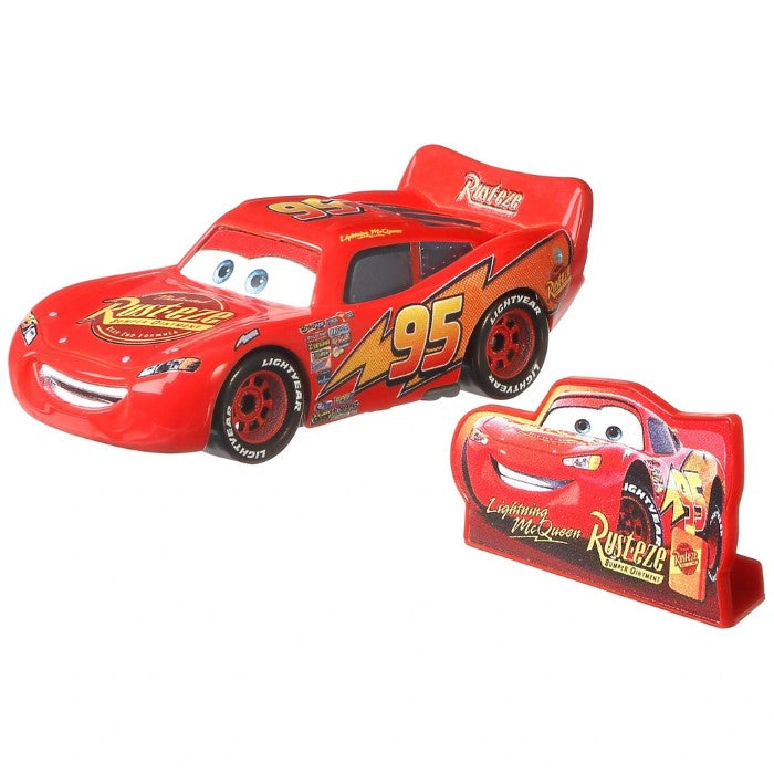 Disney Cars - Saetta Lightning McQueen with Sign