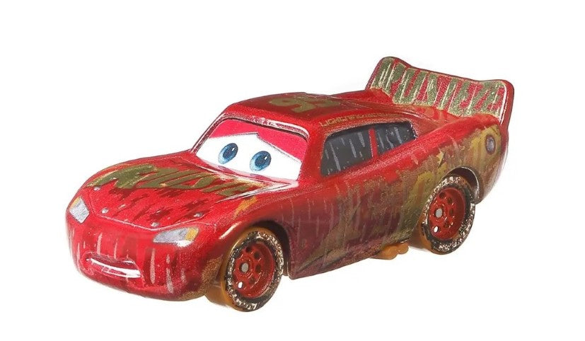 Disney Cars - Muddy Rusteze Racing Center Lightning Mcqueen