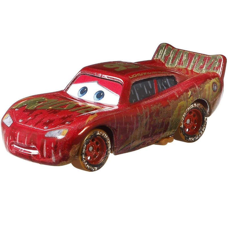 Disney Cars - Muddy Rusteze Racing Center Lightning Mcqueen