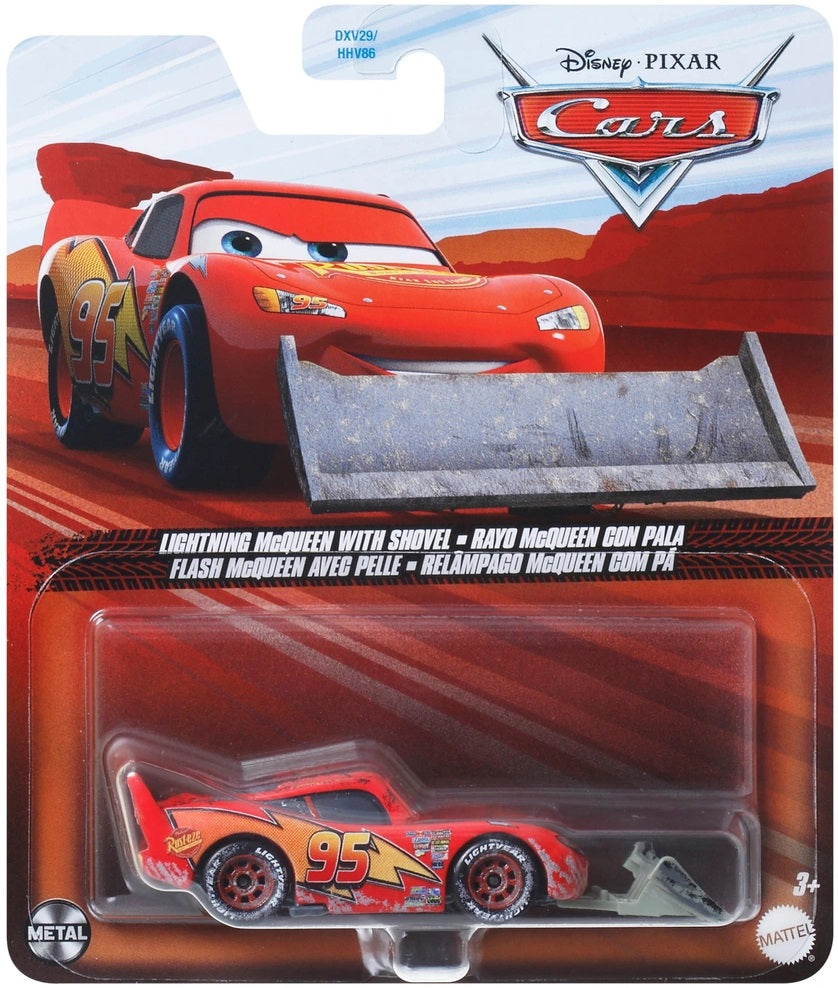 Disney Cars - Lightning McQueen with Shovel