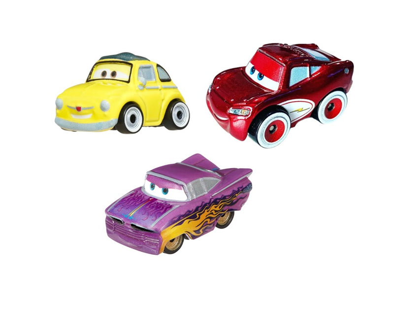 Disney Cars Mini Racers - Luigi / Cruisin’ Lightning McQueen / Ramone
