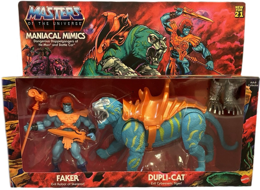 Masters of the Universe Origins - Maniacal Mimics Faker & Duplicat (Power-Con Exclusive)