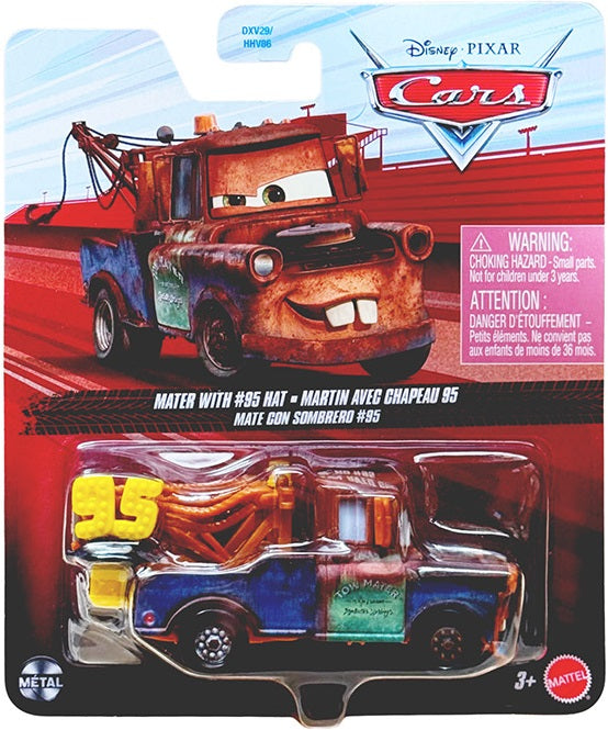 Disney Cars - Mater with #95 hat