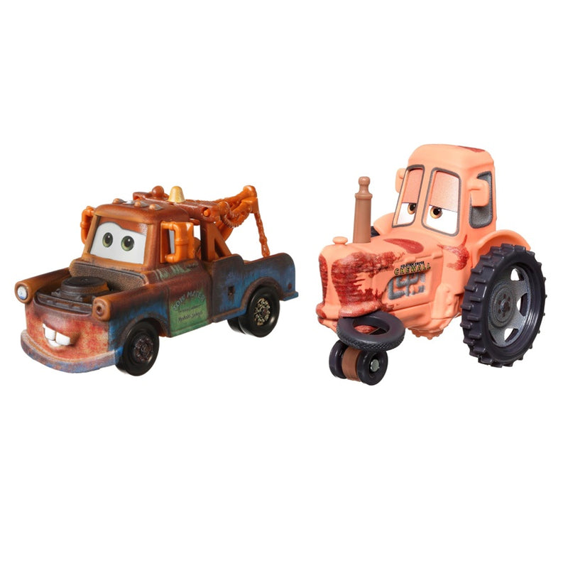 Disney Cars - Cricchetto & Tractor with Tire in Mouth
