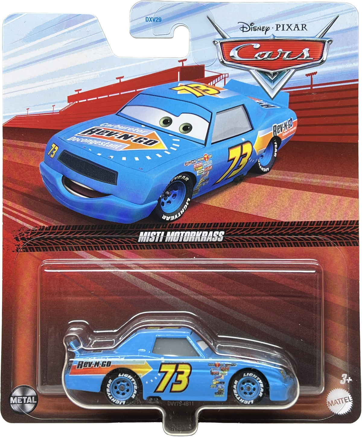 Disney Cars - Misti Motorkrass #73 Rev-N-Go