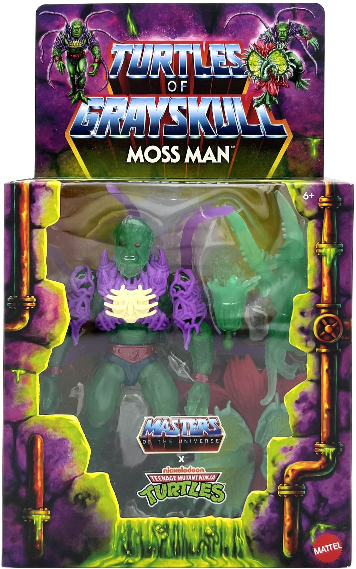 MOTU x TMNT Turtles of Grayskull Deluxe - Mutated Moss Man