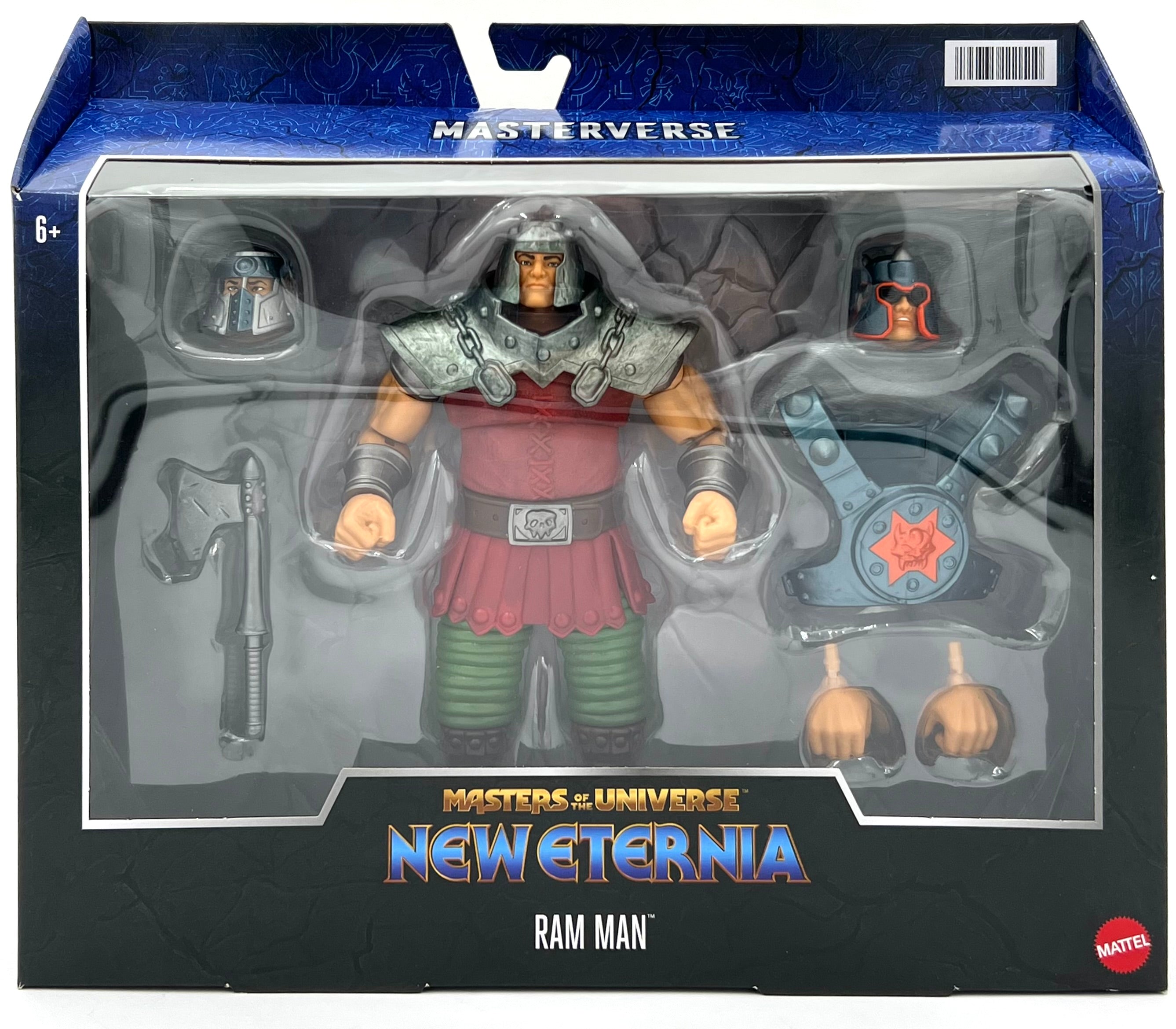Masters of the Universe Masterverse New Eternia - Ram-Man (Deluxe) – Collector World Masters of the Universe Masterverse New Eternia - Ram-Man (Deluxe) – Collector World