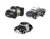 Disney Cars Mini Racers - Officer Lightning McQueen / APB / Sheriff