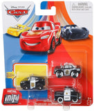 Disney Cars Mini Racers - Officer Lightning McQueen / APB / Sheriff