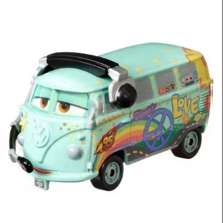 Disney Cars - Race Team Mater with Headset & Race Team Fillmore with Headset