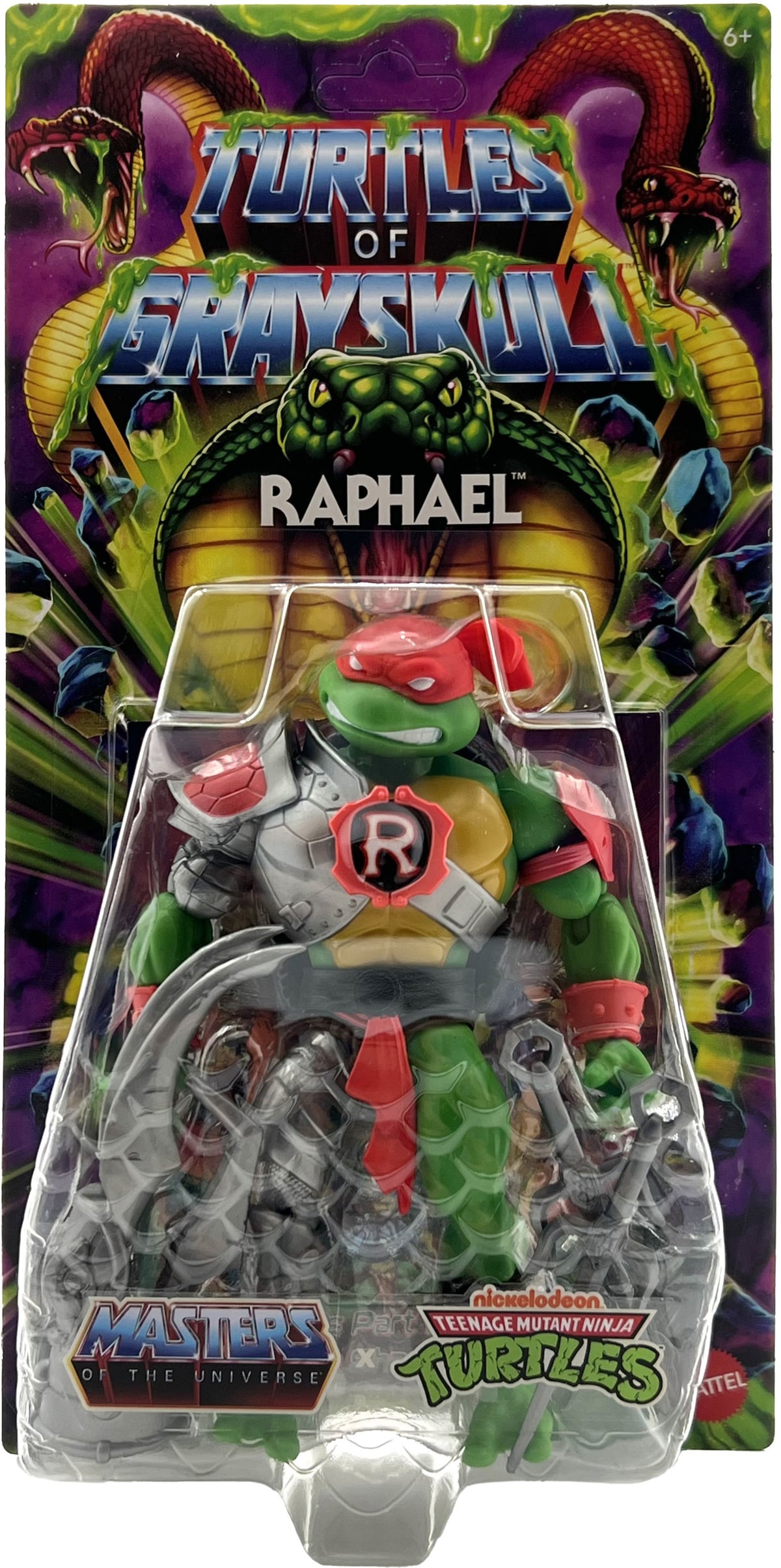 MOTU x TMNT Turtles of Grayskull - Raffaello
