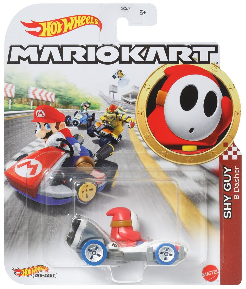 Mario Kart Hot Wheels - Shy Guy Tipo Timido (B-Dasher)