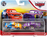 Disney Cars - Speedy Comet #21 & Parker Brakeston #68 (Cars 3)